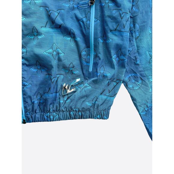 Louis Vuitton Blue 2054 Monogram Windbreaker - Picture 3 of 10
